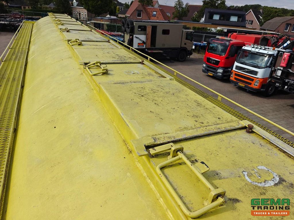 Lambrecht Bulkoplegger 51m3 - 9 Compartimenten - BULK MengVoeder/Futter - LiftAs - StuurAssen - SAF Schijfrem