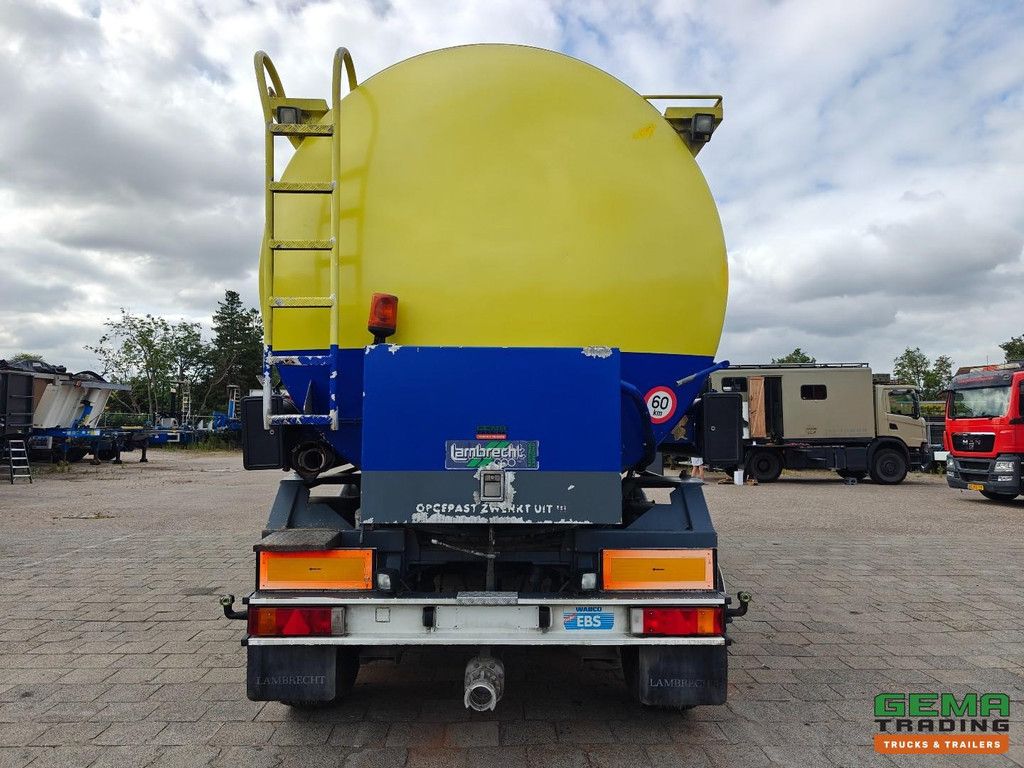 Lambrecht Bulkoplegger 51m3 - 9 Compartimenten - BULK MengVoeder/Futter - LiftAs - StuurAssen - SAF Schijfrem