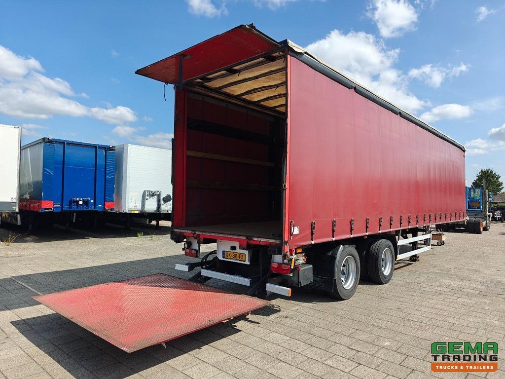 Happy Trailer OR 35-220 11.5 Meter Sliding Curtains/Roof - Dhollandia 2000 KG - Drum Brakes - Steering Axle - Hardwood Floor - 07/2027 MOT