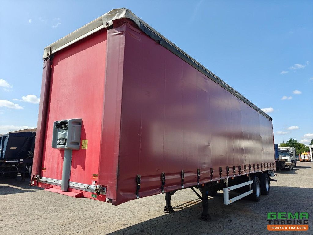 Happy Trailer OR 35-220 11.5 Meter Sliding Curtains/Roof - Dhollandia 2000 KG - Drum Brakes - Steering Axle - Hardwood Floor - 07/2027 MOT