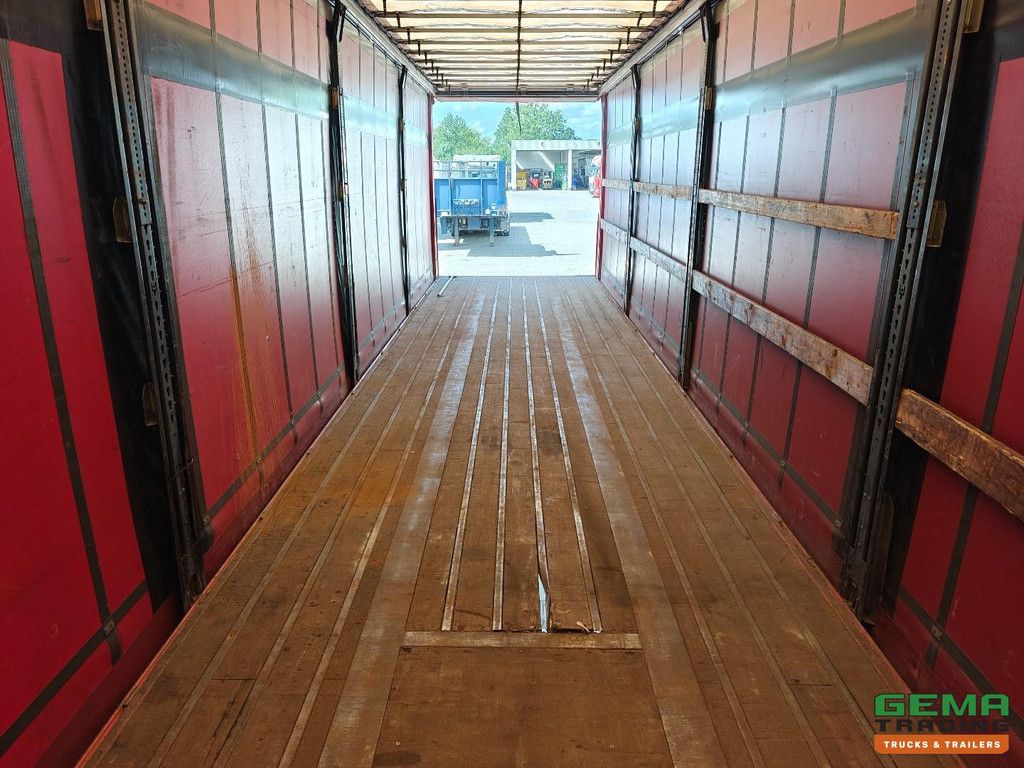 Happy Trailer OR 35-220 11.5 Meter Sliding Curtains/Roof - Dhollandia 2000 KG - Drum Brakes - Steering Axle - Hardwood Floor - 07/2027 MOT