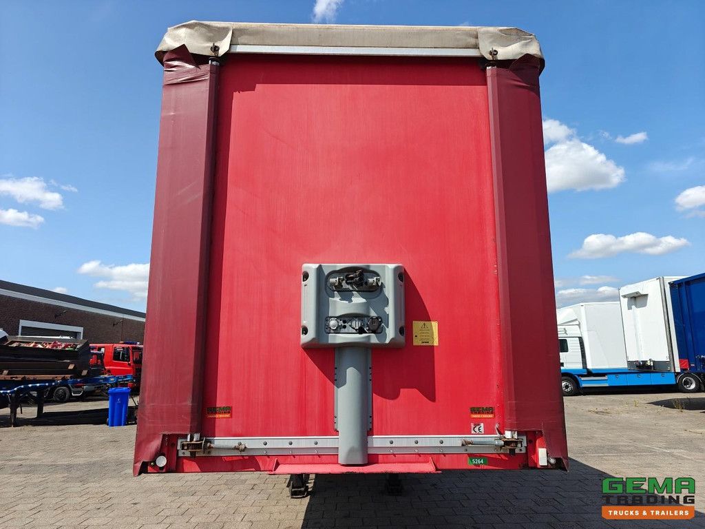Happy Trailer OR 35-220 11.5 Meter Sliding Curtains/Roof - Dhollandia 2000 KG - Drum Brakes - Steering Axle - Hardwood Floor - 07/2027 MOT
