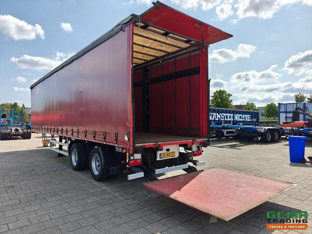 Happy Trailer OR 35-220 11.5 Meter Sliding Curtains/Roof - Dhollandia 2000 KG - Drum Brakes - Steering Axle - Hardwood Floor - 07/2027 MOT