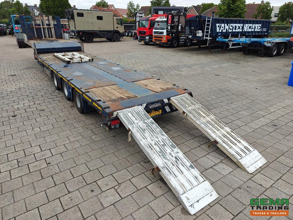 Nooteboom MC 04803VL 12,6 Meter ausziehbar - Niedrige Ladefläche 86 cm - 3 BPW hydraulische Lenkachsen - TwistLocks - Um 25 cm ausziehbar - TÜV bis 05/2027