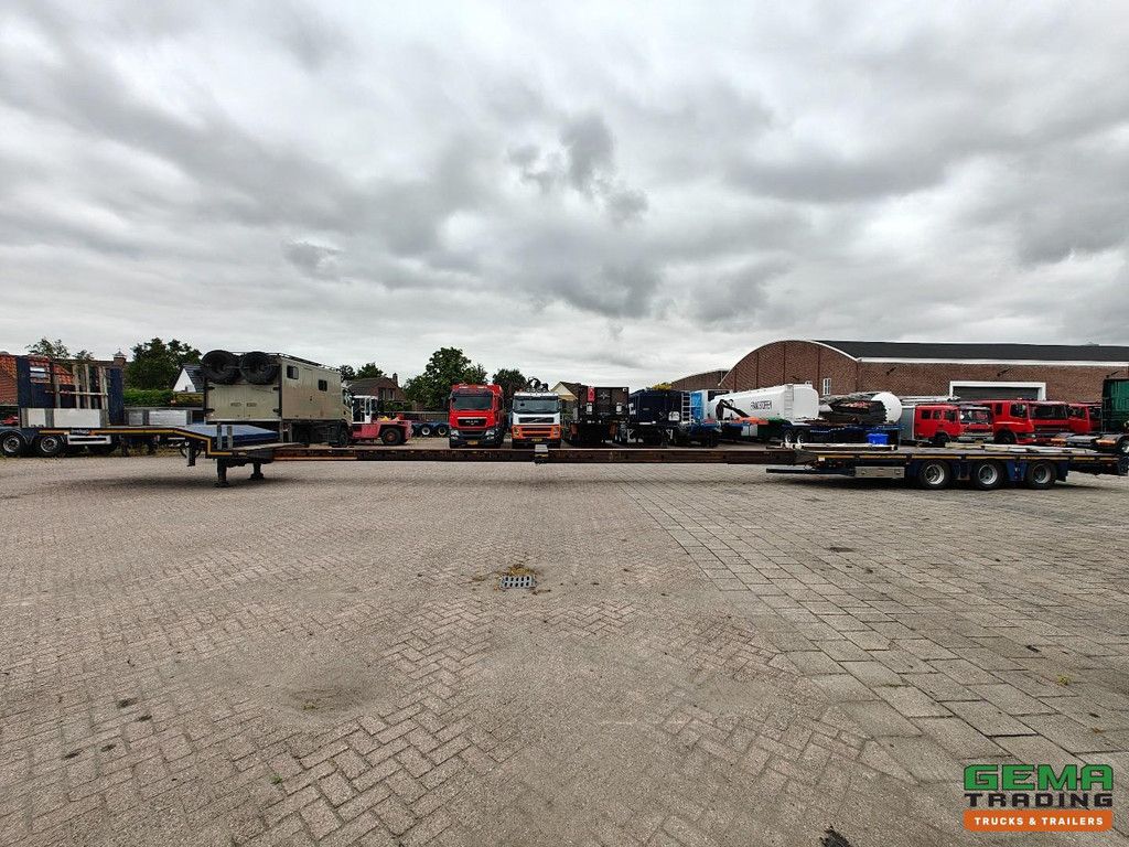 Nooteboom MC 04803VL 12,6 Meter ausziehbar - Niedrige Ladefläche 86 cm - 3 BPW hydraulische Lenkachsen - TwistLocks - Um 25 cm ausziehbar - TÜV bis 05/2027