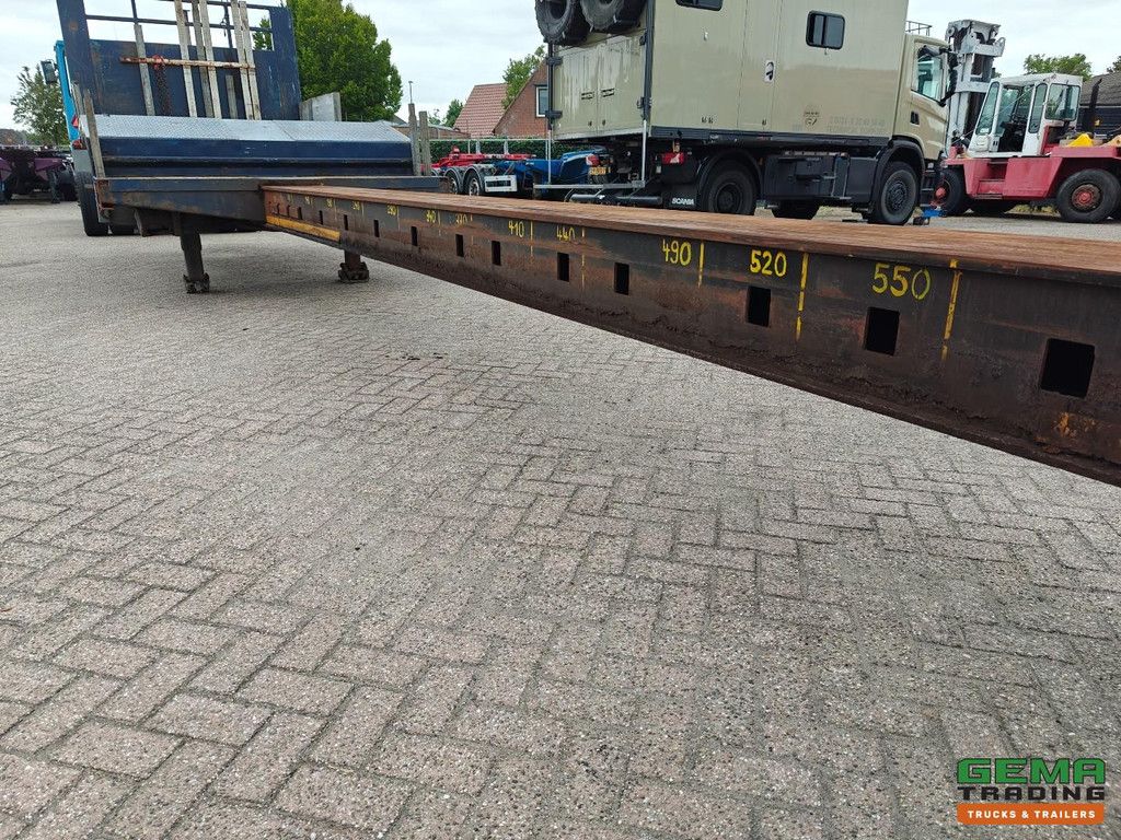 Nooteboom MC 04803VL 12,6 Meter ausziehbar - Niedrige Ladefläche 86 cm - 3 BPW hydraulische Lenkachsen - TwistLocks - Um 25 cm ausziehbar - TÜV bis 05/2027