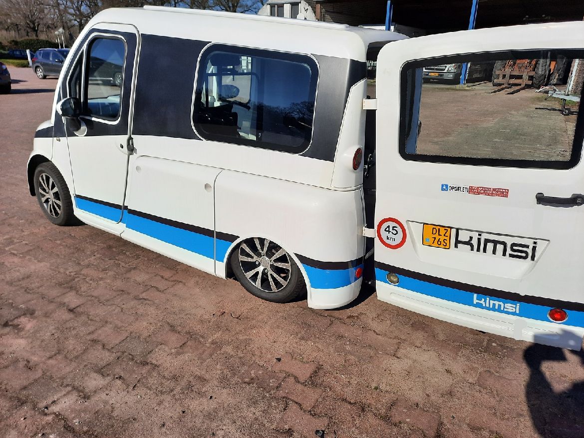 Kimsi elektrisch rolstoelvoertuig gebruikt