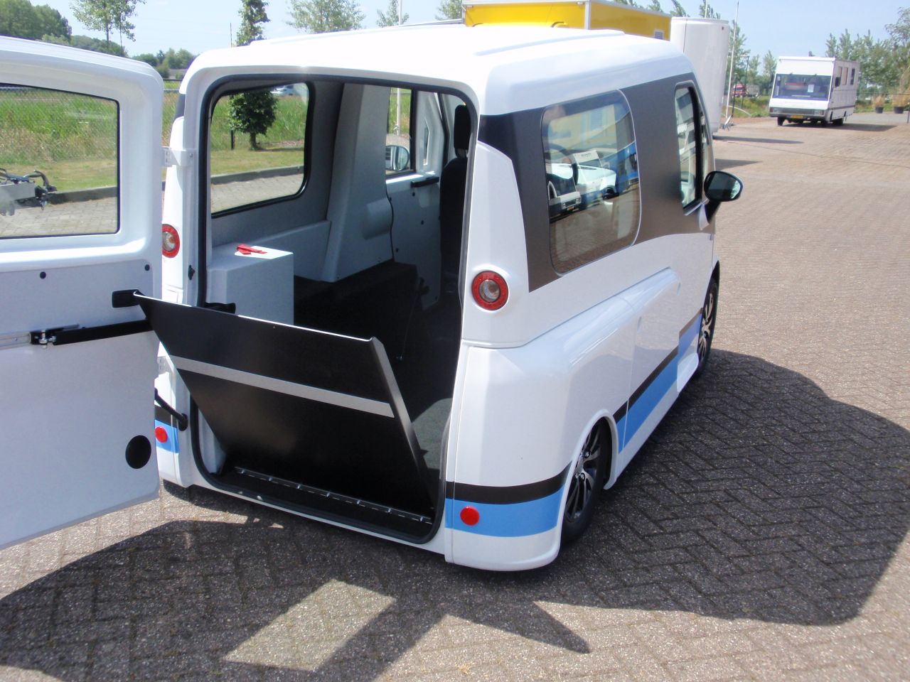 Kimsi elektrisch rolstoelvoertuig gebruikt