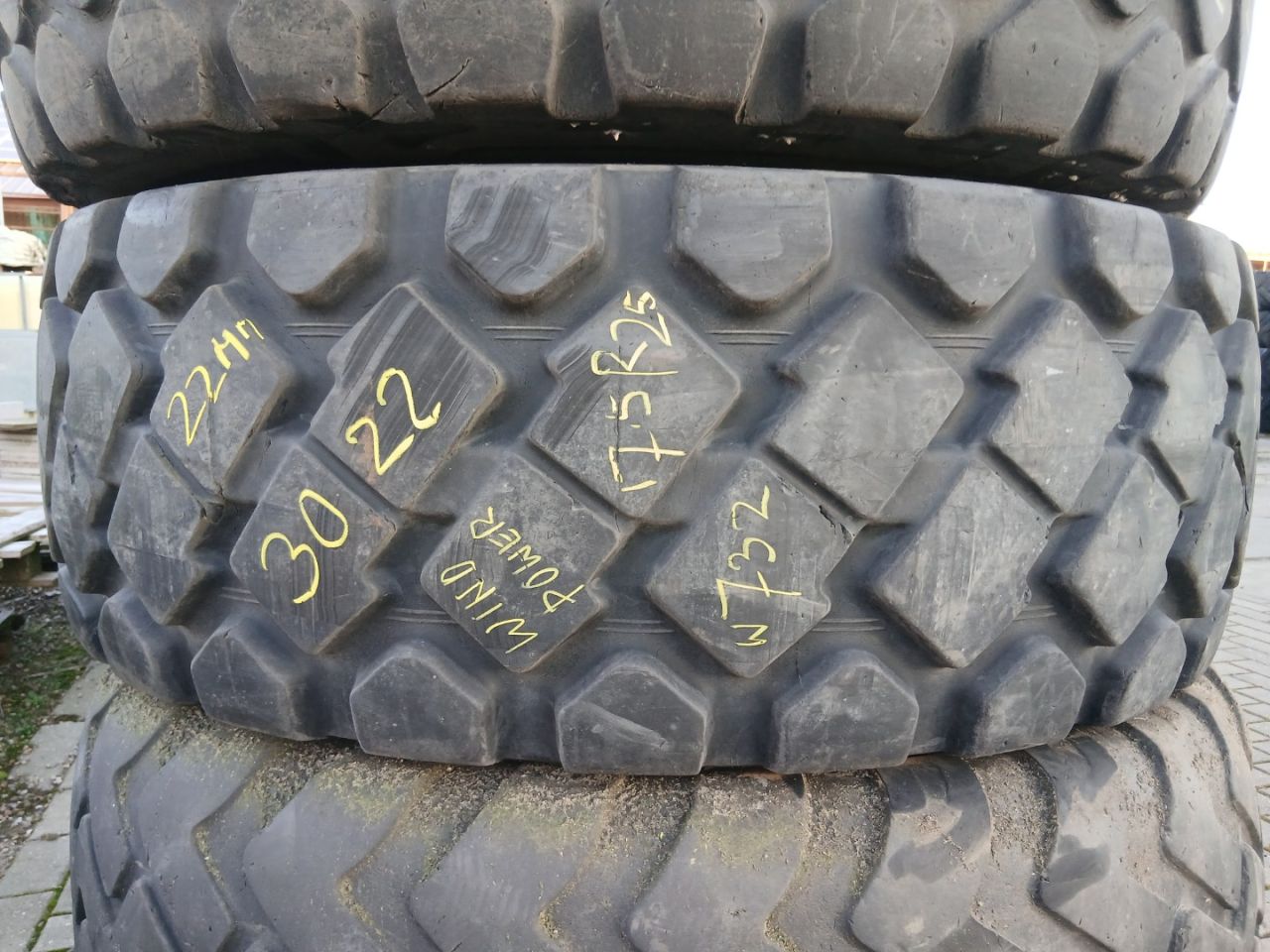 Enkele industrieband 17.5R25