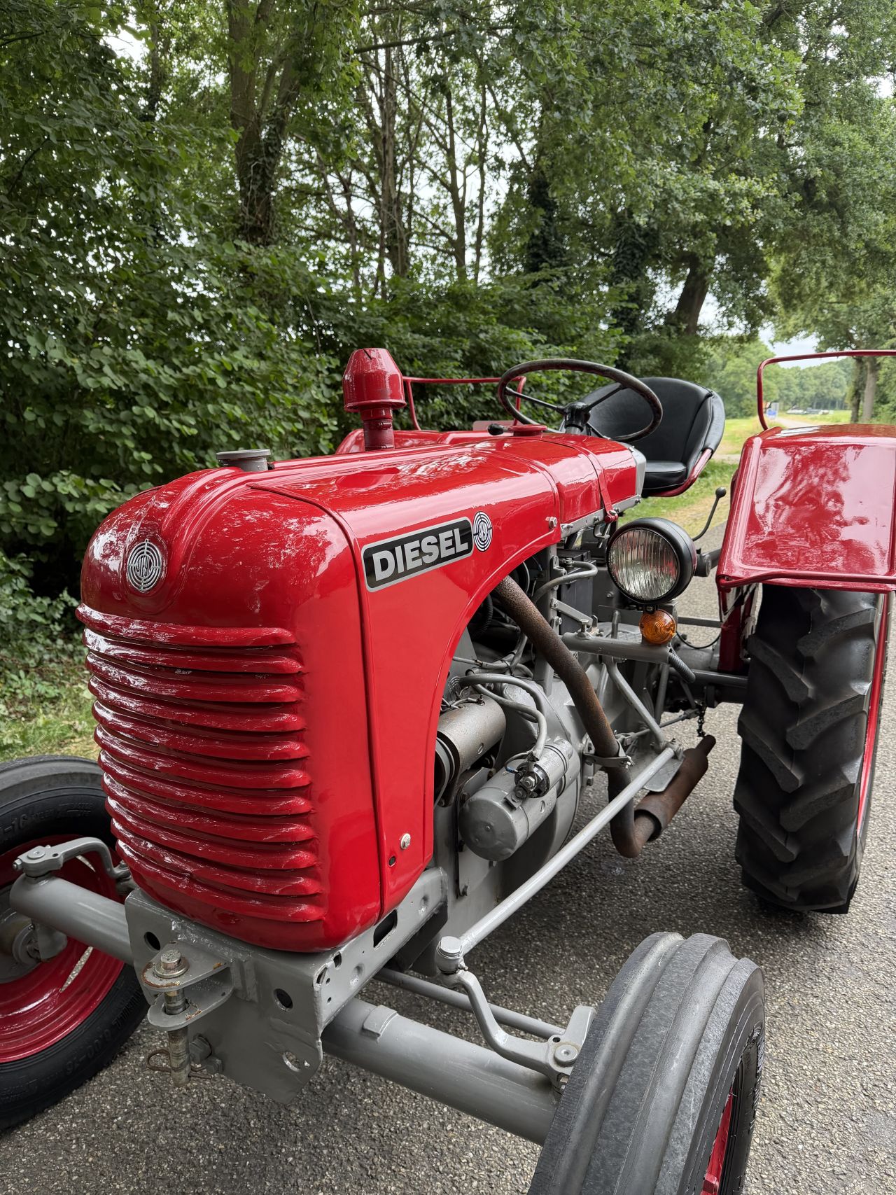 Steyr T84 Oldtimer met hef