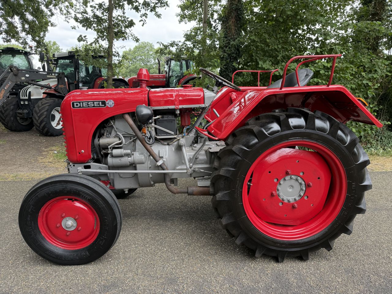 Steyr T84 Oldtimer met hef
