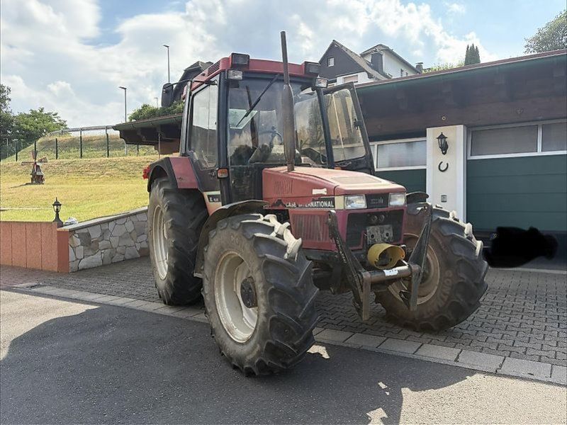 Case IH 844 XLA Plus Schräghauber Druckluft Fronthydraulik Frontzapfwell