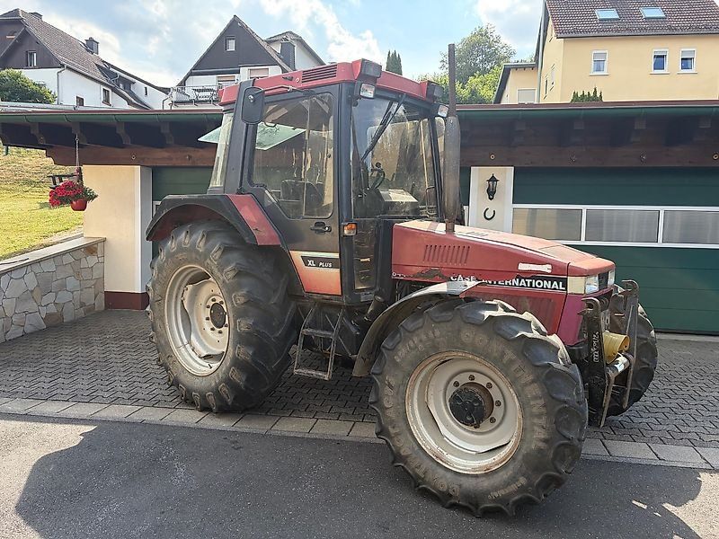 Case IH 844 XLA Plus Schräghauber Druckluft Fronthydraulik Frontzapfwell