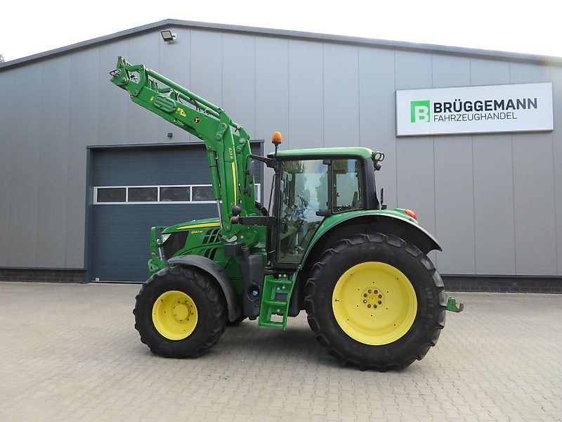 John Deere 6120M m. Frontlader, TLS+Klima+DL+FKH+FZW