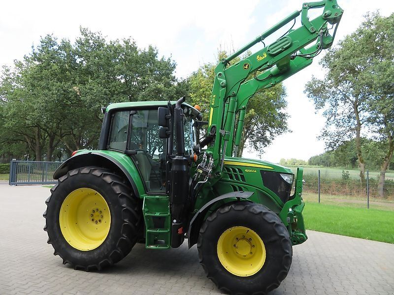 John Deere 6120M m. Frontlader, TLS+Klima+DL+FKH+FZW