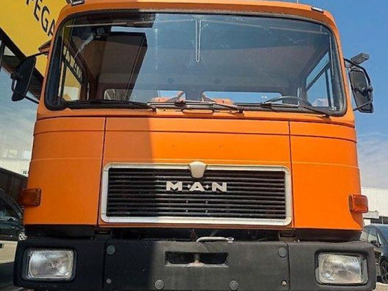 MAN 17.170 LKW Hakenlift Abrollkipper 17t. H Kennzeichen Oldtimer