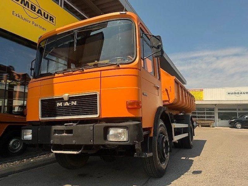 MAN 17.170 LKW Hakenlift Abrollkipper 17t. H Kennzeichen Oldtimer