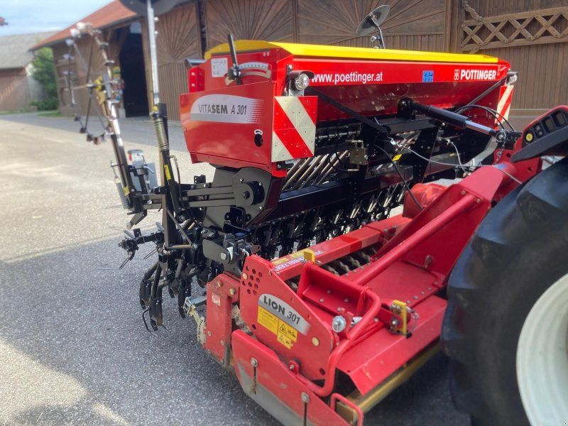 Pöttinger SaatbeetKombination Lion 301und Vitasem A301