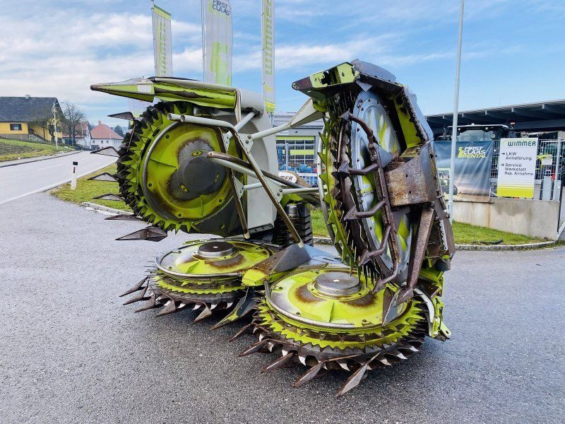 Claas Orbis 600 es Maisgebiss / Maisvorsatz