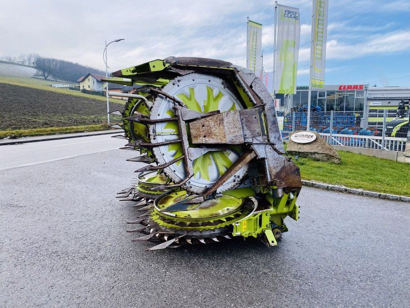 Claas Orbis 600 es Maisgebiss / Maisvorsatz