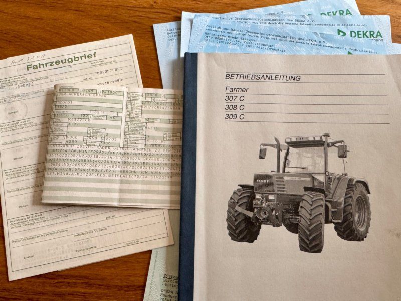 Fendt Farmer 308 C, 1. Hand, 5.015 h, EZ 10/99 ( 307 309 )