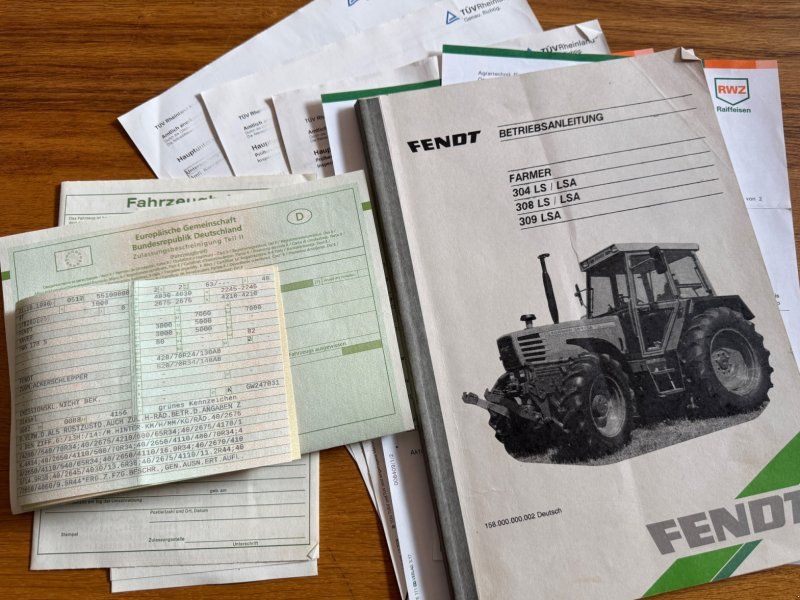 Fendt Farmer 308 LSA, 1. Hand, 3.150 h, EZ 10/96 ( 307 309 )