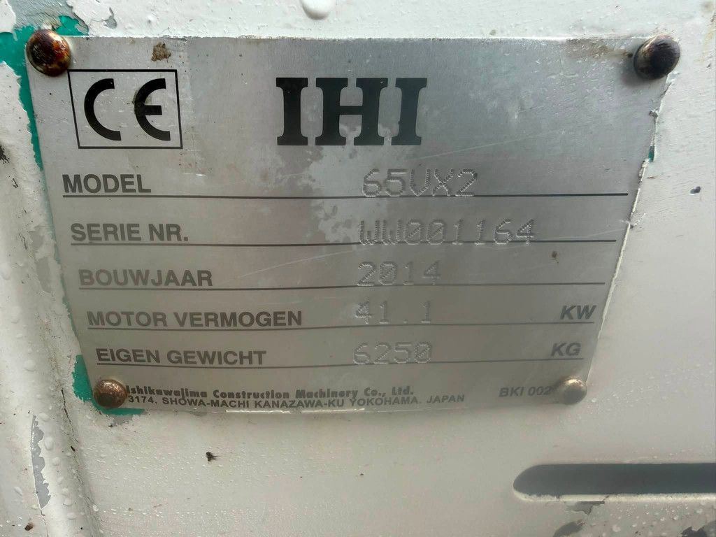 Ihi 65 Graafmachine VX-2