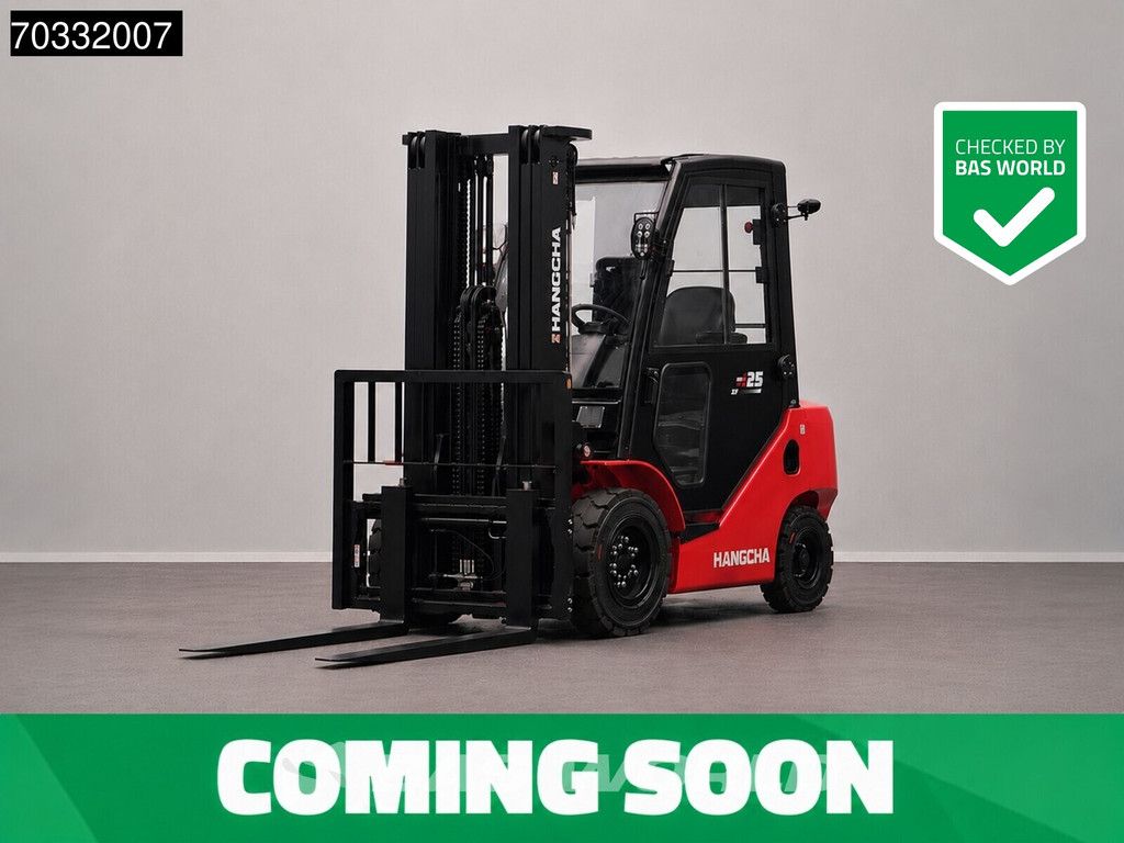 Hangcha CPCD25 FACTORY WARRANTY – KUBOTA ENGINE - CE
