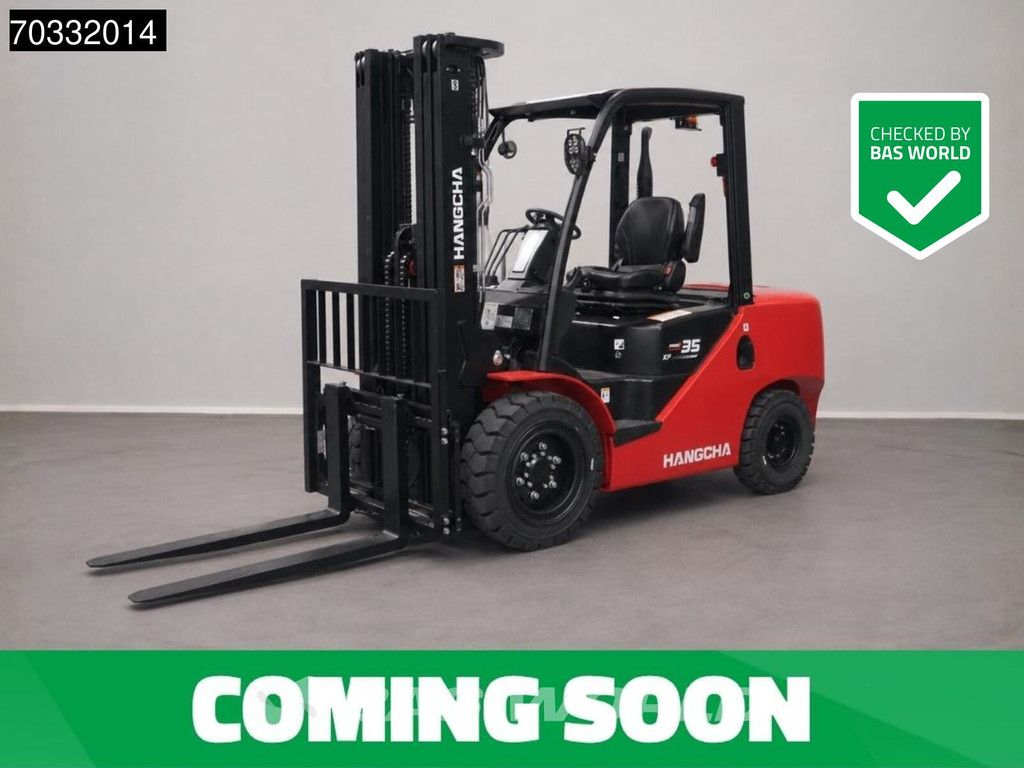 Hangcha CPCD35 FACTORY WARRANTY – KUBOTA ENGINE - CE