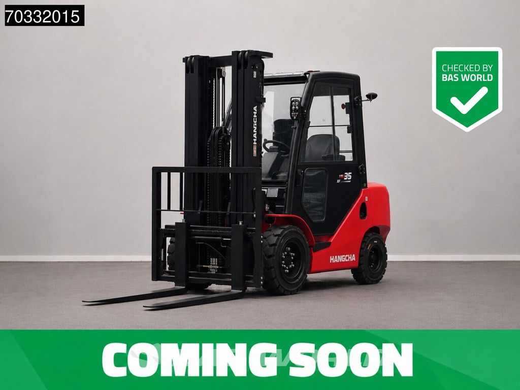 Hangcha CPCD35 FACTORY WARRANTY – KUBOTA ENGINE - CE
