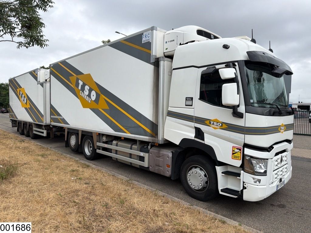 Renault T 520 6x2, EURO 6D, Retarder, Combi, Fruehauf