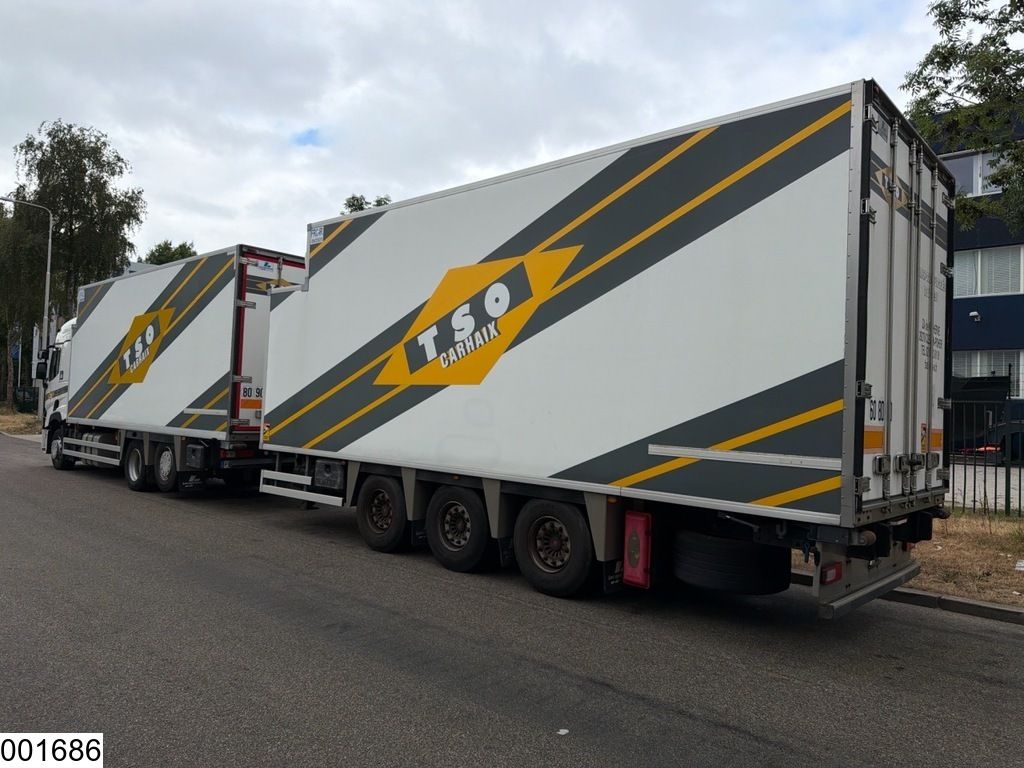 Renault T 520 6x2, EURO 6D, Retarder, Combi, Fruehauf