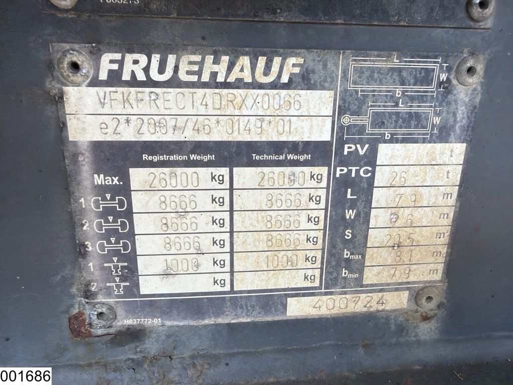 Renault T 520 6x2, EURO 6D, Retarder, Combi, Fruehauf