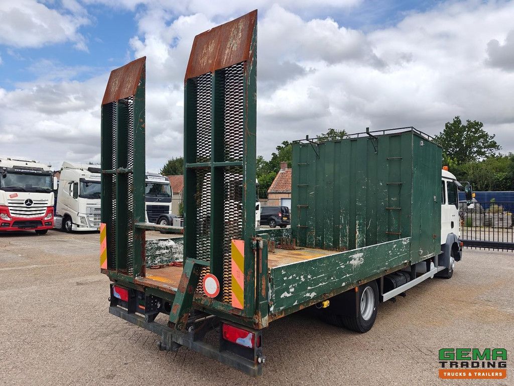 MAN TGL 12.210 4x2 Double Cab Euro4 - Doka - Open Load Bed + Hydraulic Ramp - Manual Transmission