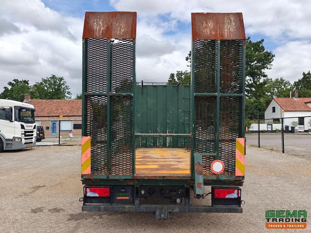 MAN TGL 12.210 4x2 Double Cab Euro4 - Doka - Open Load Bed + Hydraulic Ramp - Manual Transmission