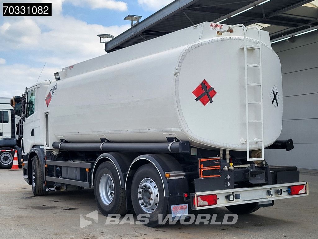 Scania G380 6X2 Alfons Haar Fuel tanker 18.450 liter 4 compartments Lift+steering axle Euro 5