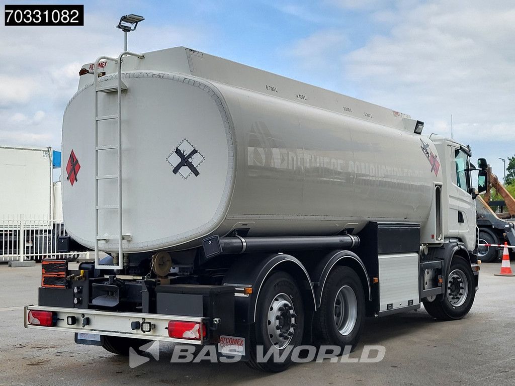 Scania G380 6X2 Alfons Haar Fuel tanker 18.450 liter 4 compartments Lift+steering axle Euro 5