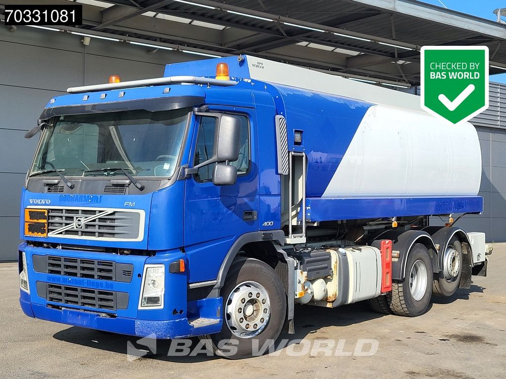 Volvo FM 400 6X2 Stokota Fuel tanker 18.500 liter 4 compartments Lift+steering axle VEB Euro 4