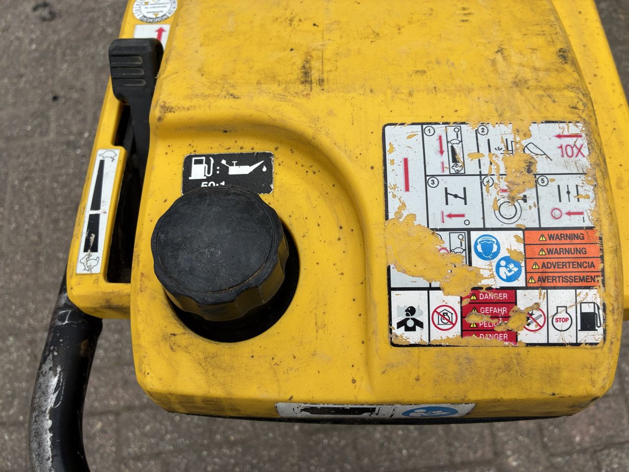 Wacker stamper WM80