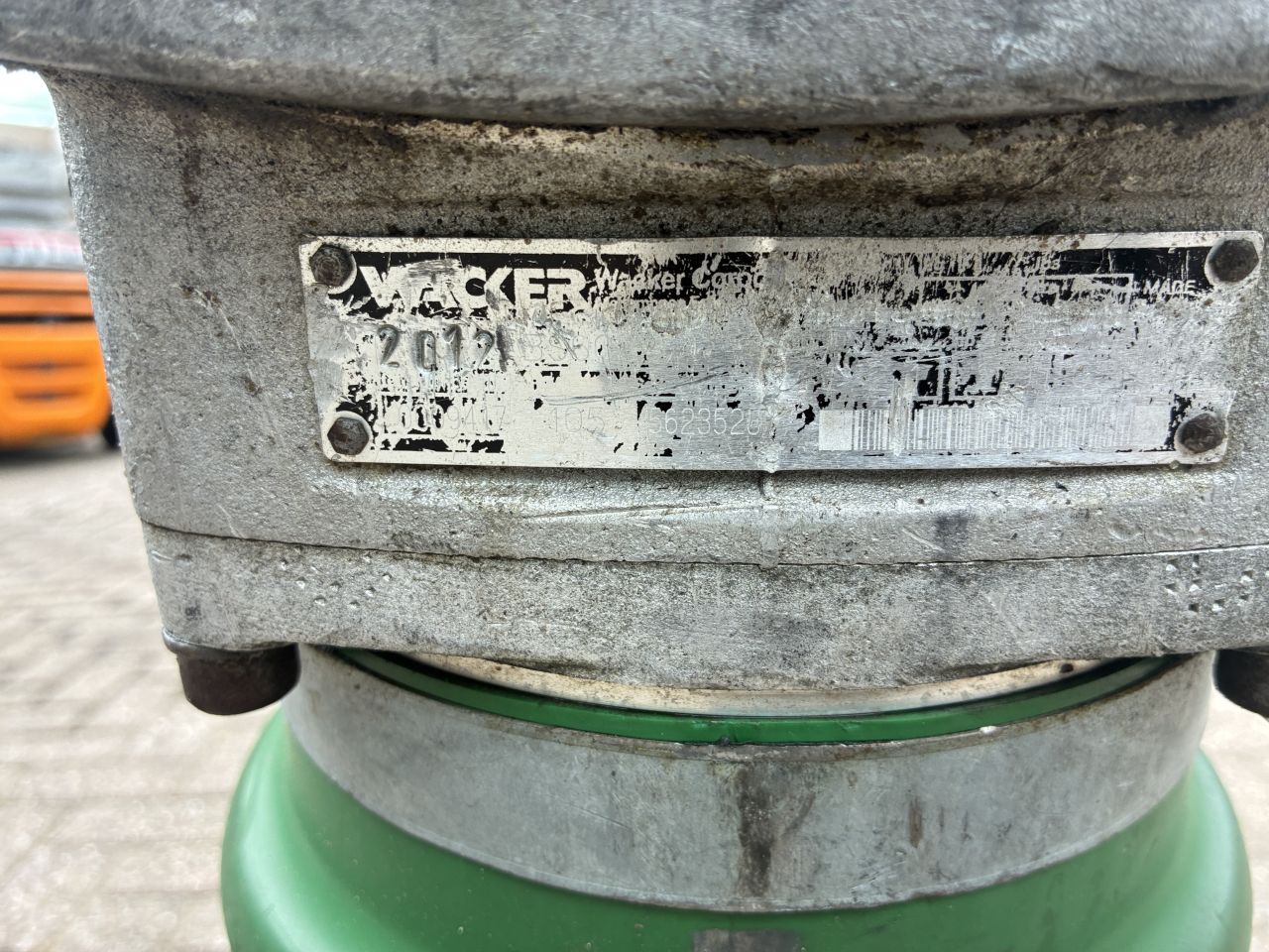 Wacker stamper WM80