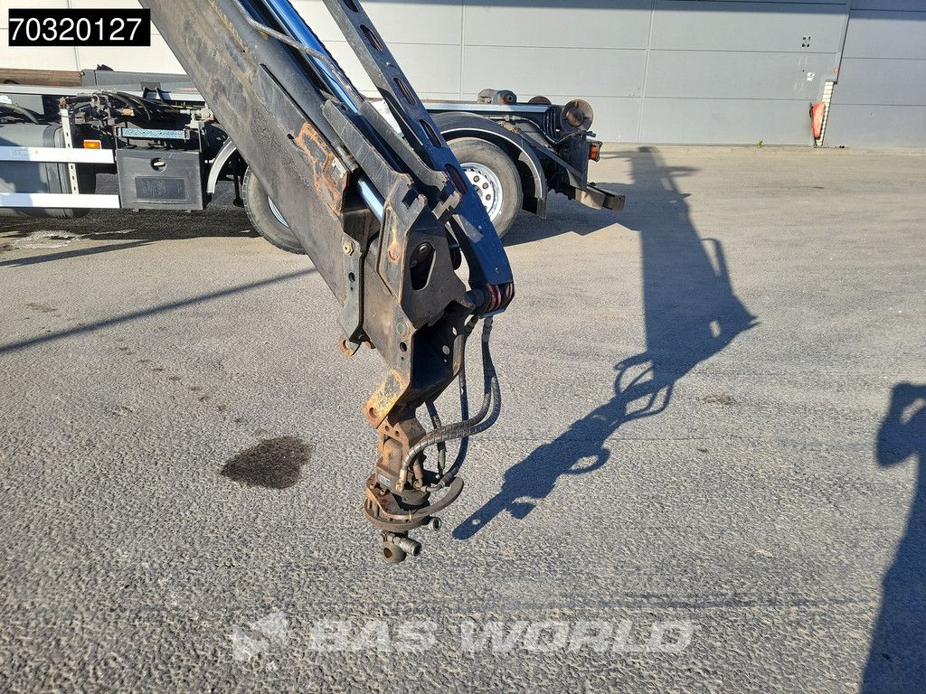 Volvo FM 370 6X2 HMF 2200-K3 Kran Crane VDL S21-6200 Hooklift Lift+steering axle Euro 5
