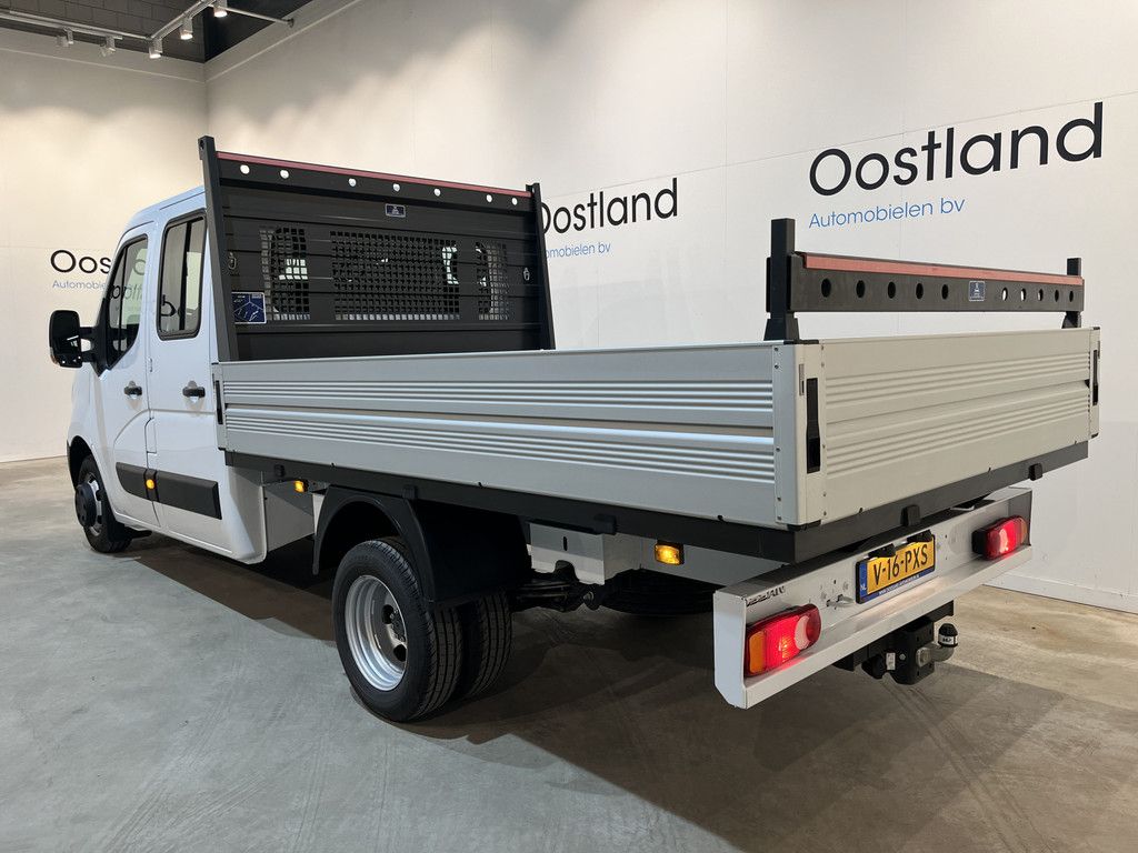 Renault Master (Nissan Interstar) 2.3 L3 145 PK / Open Laadbak / Dubbel Cabine 7 Pers. / Trekhaak 3500 KG / Airco / Cruise Control / CarPlay / Dubbel Lucht / 21.500 KM !!