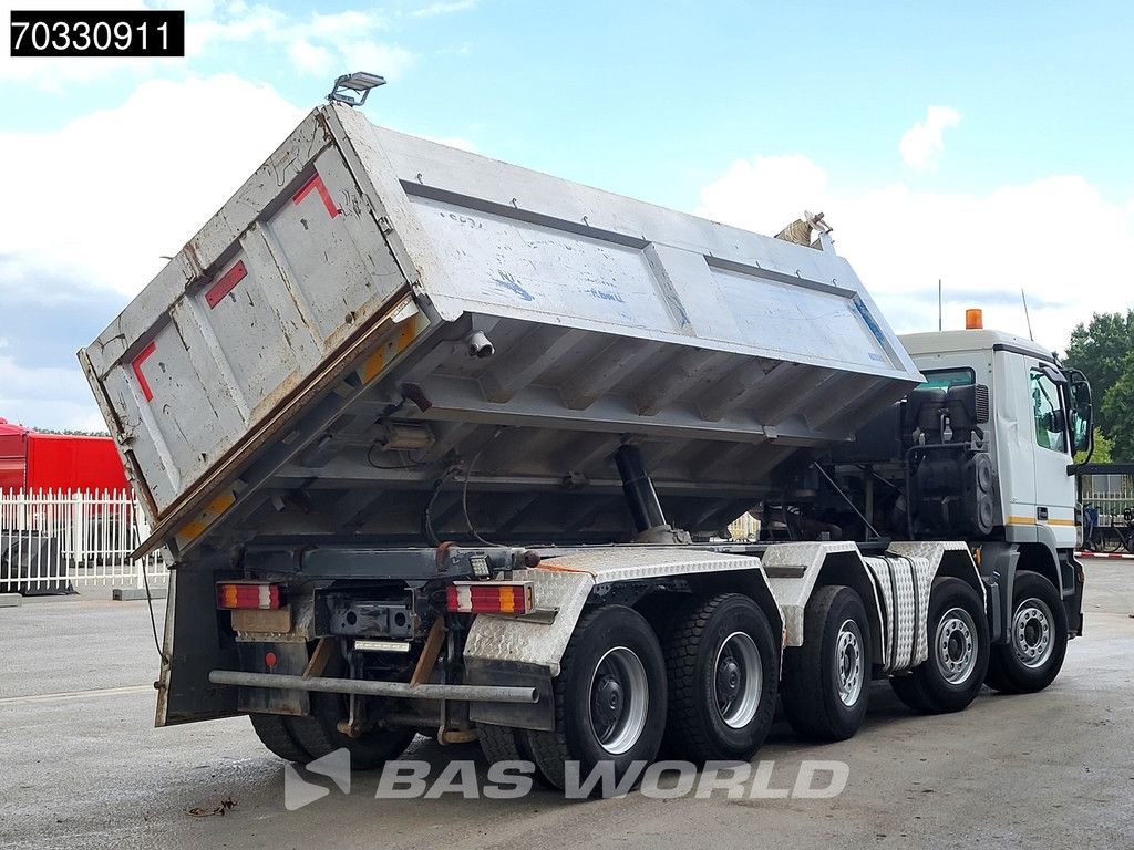 Mercedes Actros 4148 10X4 17m3 2-way tipper Full Steel suspension Big-Axle