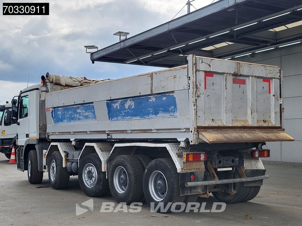 Mercedes Actros 4148 10X4 17m3 2-way tipper Full Steel suspension Big-Axle