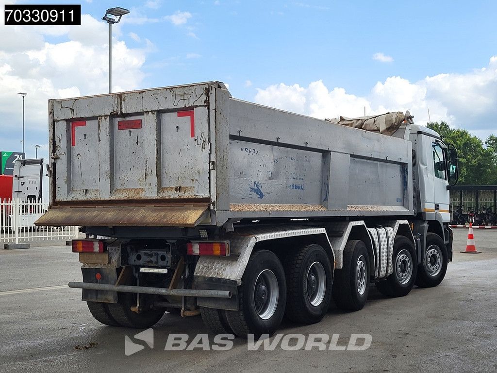 Mercedes Actros 4148 10X4 17m3 2-way tipper Full Steel suspension Big-Axle