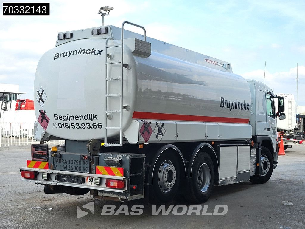 Volvo FM 380 6X2 Alfons Haar 18000 Ltr Fuel tanker 4 compartments Lift+steering axle Euro 5