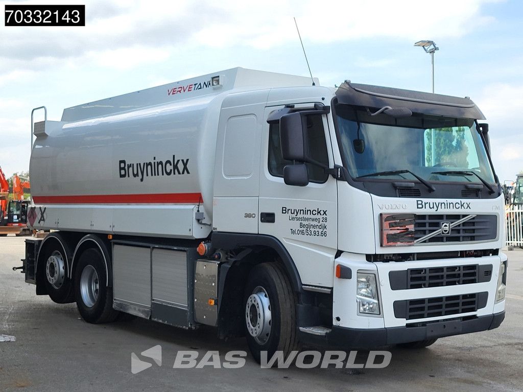 Volvo FM 380 6X2 Alfons Haar 18000 Ltr Fuel tanker 4 compartments Lift+steering axle Euro 5