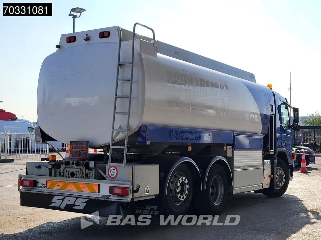 Volvo FM 400 6X2 Stokota Fuel tanker 18.500 liter 4 compartments Lift+steering axle VEB Euro 4
