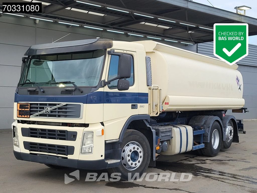 Volvo FM 360 6X2 Esterer Fuel tanker 20.180 liter 5 compartments Lift+steering axle VEB+ Euro 4