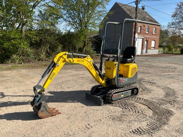2022 Wacker Neuson 803 Mini Excavator